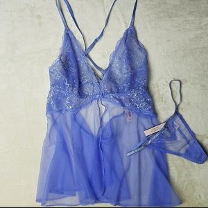 VS Babydoll With Thong Set